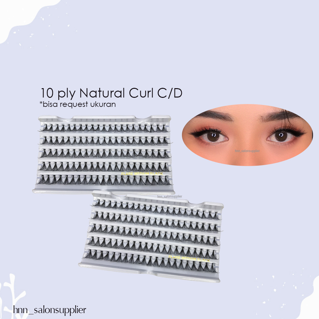 Eyelash Extension Paket isi 2 Lashes tahan 3-4 Minggu