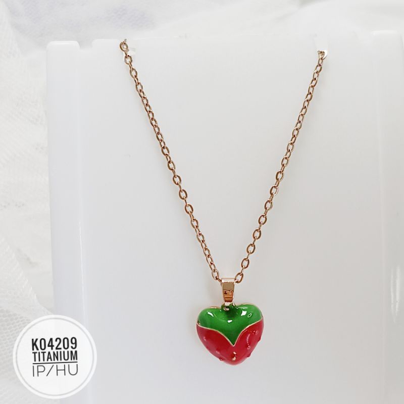 Kalung anak titanium rosegold K04209