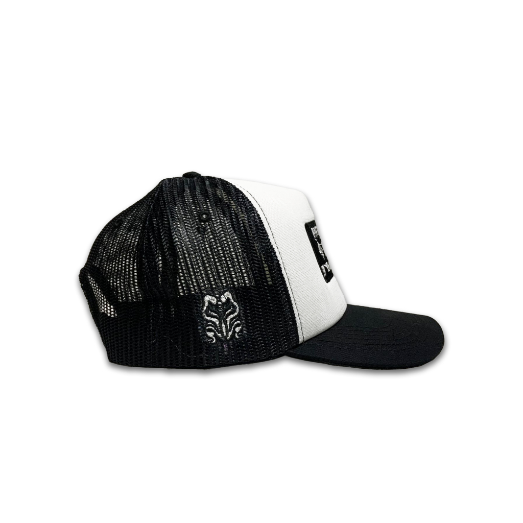 Bitsnbobs76 Trucker Caps Alive Black White