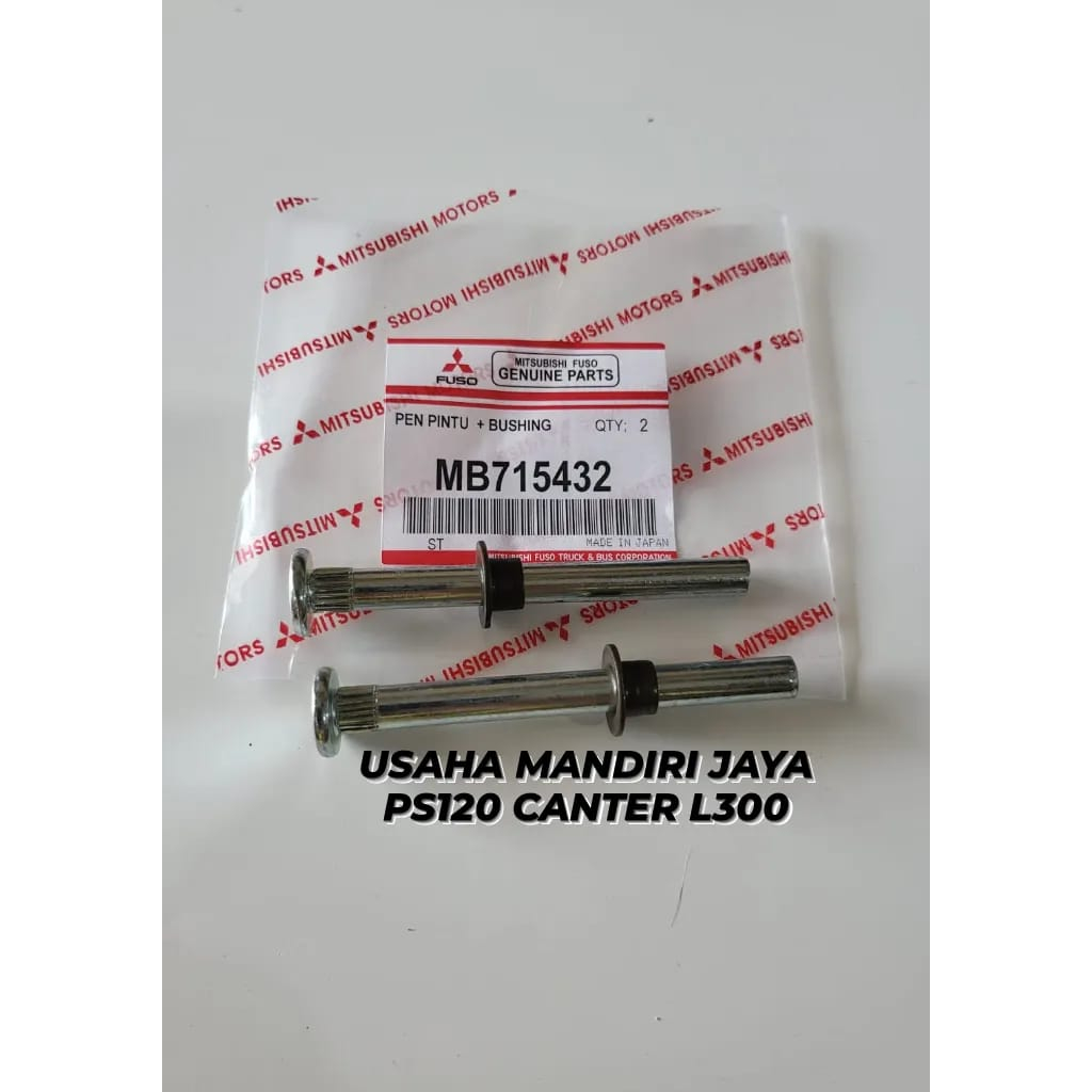 PEN ENGSEL PINTU PS120 L300 CANTER HARGA 2SET + BUSHING PINTU 8X83MM