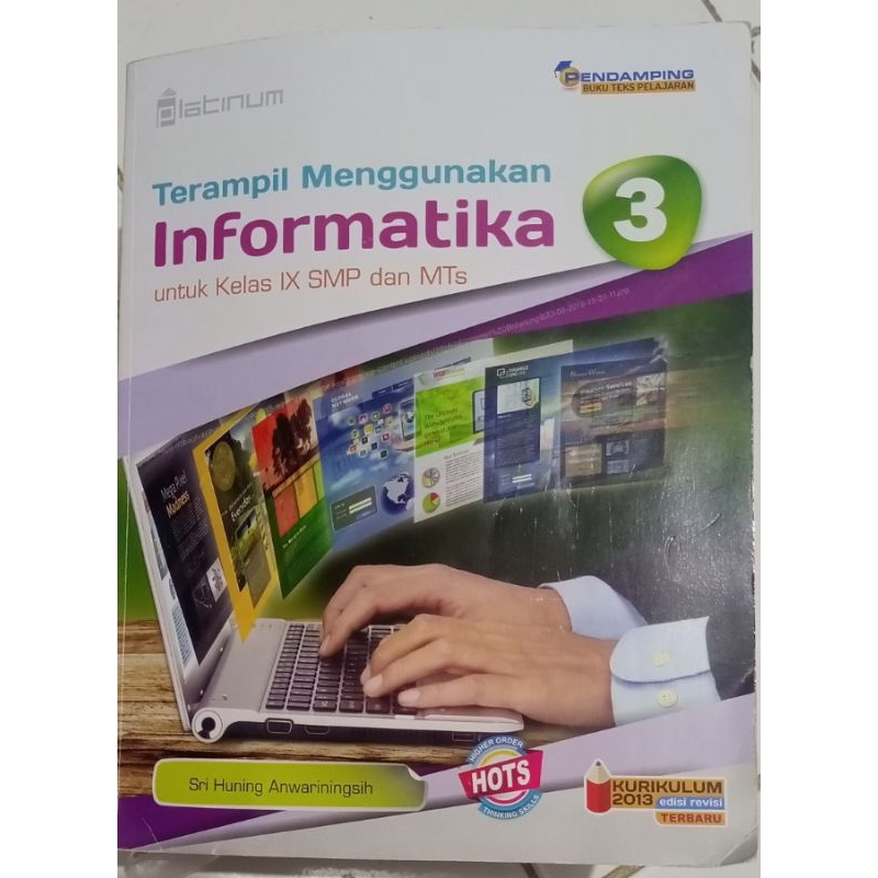 

Buku TIK kelas 9 Penerbit Platinum
