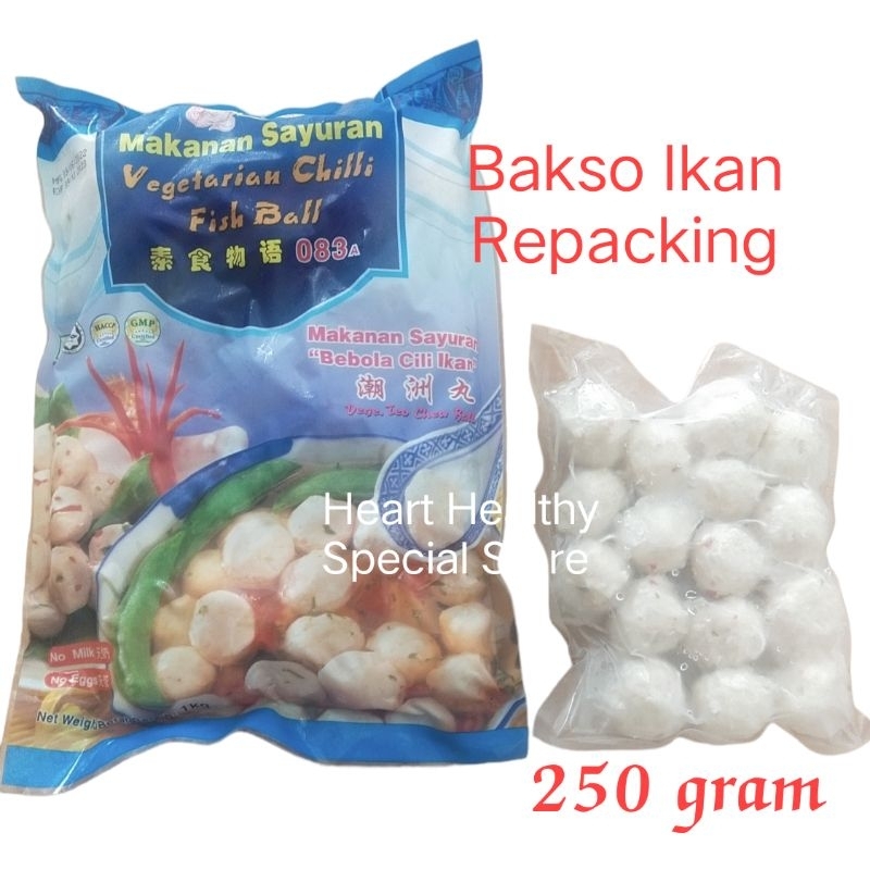 

REPACK Vegan Su Xian Zi Chilli Fish Ball Bakso Ikan 250g