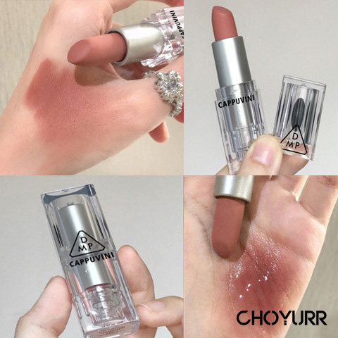 【COD】Cappivini Lipstik Matte DMP Romantic Lipstik Akrilik Transparan Lipstik Korean-CH