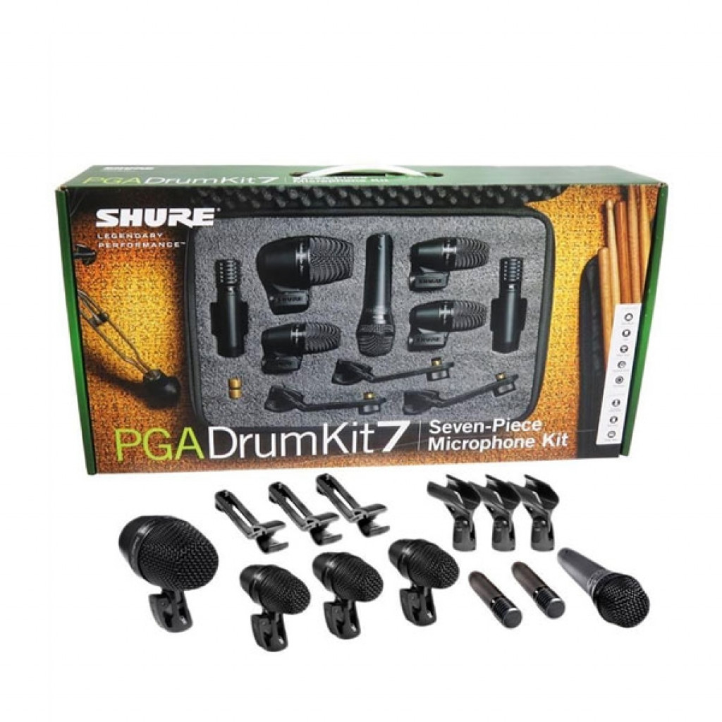 Shure PGADRUMKIT7 DRUMKIT Microphone Drum Acoustic