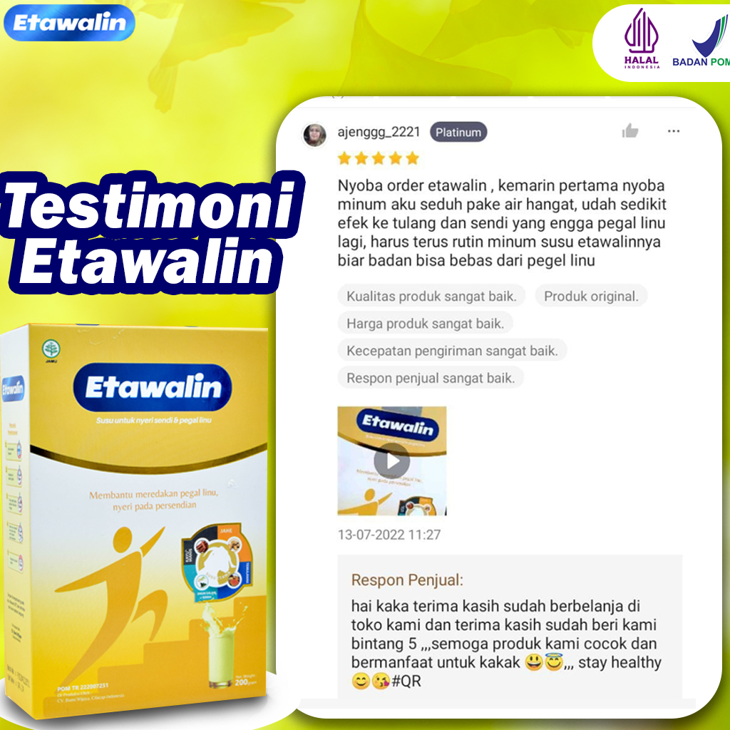 Paket 3 Box Susu Etawalin Free Hampers Ramadhan Sales - Atasi Masalah Tulang dan Sendi Nyeri Punggung Saraf Kejepit Rematik Asam Urat Pegal Linu Pengapuran Tulang Kesleo Bahan Herbal Halal BPOM