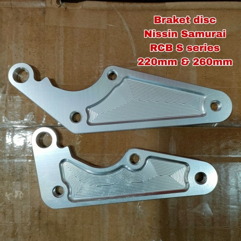 Breket Kaliper RCB S Series Honda Vario Beat Scoopy 2P Disc 220 & 260 ( Kaliper RCB S Series - CRF15