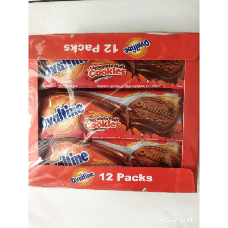 

ovaltine chocolate malt cookies 1pack12bks