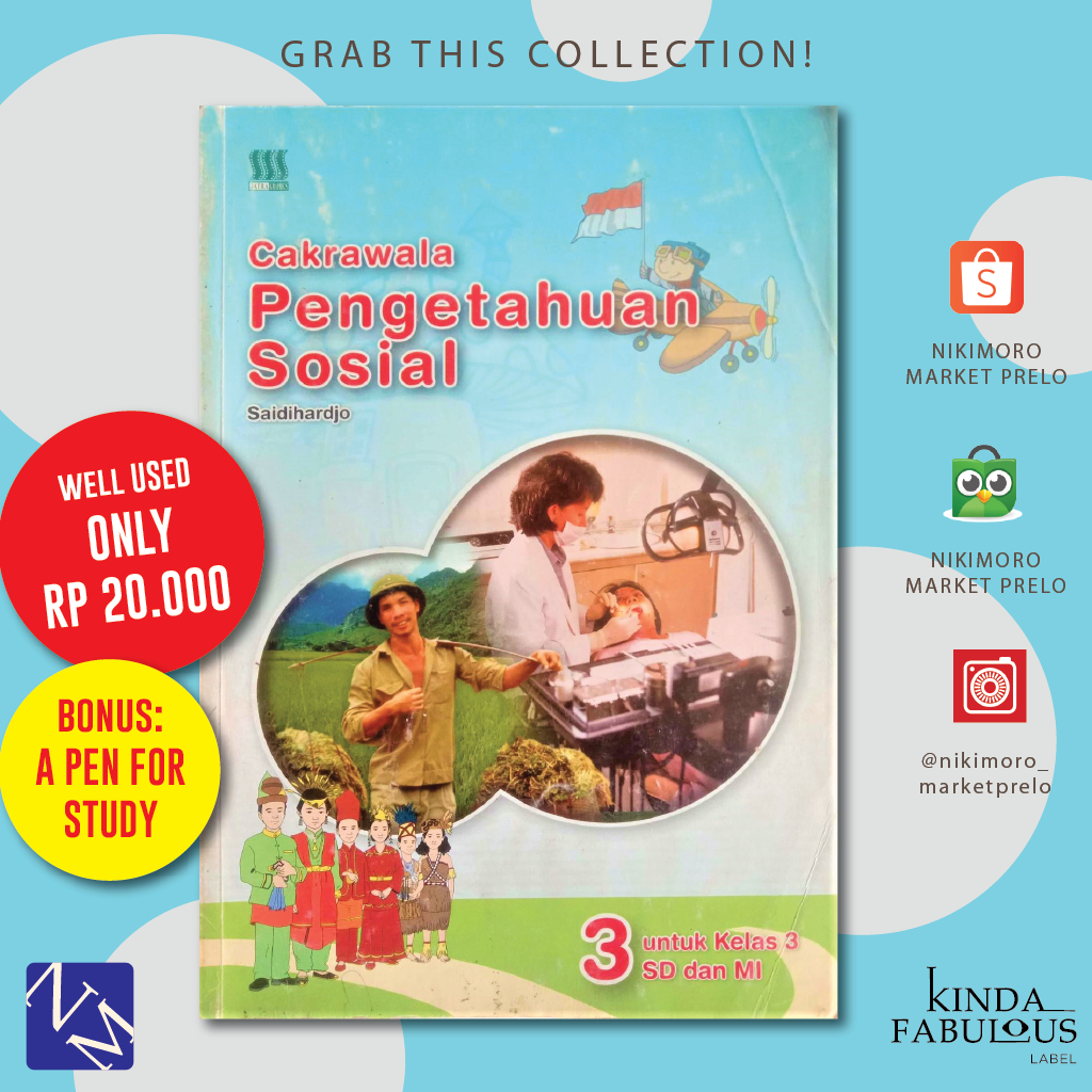 JATRA GRAPHICS Cakrawala Pengetahuan Sosial Kelas 3 SD/MI