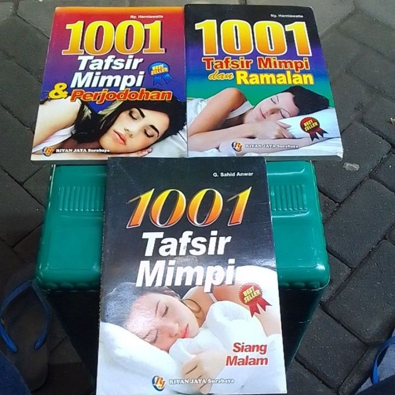 buku 1001 tafsir mimpi best seller original