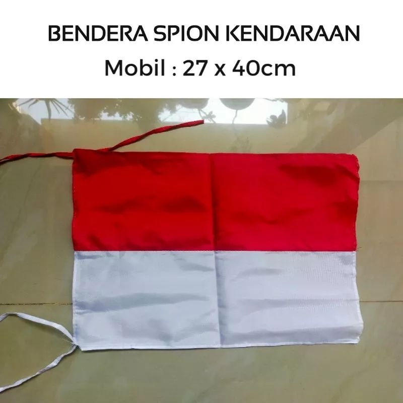 Bendera Merah Putih - Hiasan Dekorasi Bendera Merah Putih untuk Kendaraan Mobil