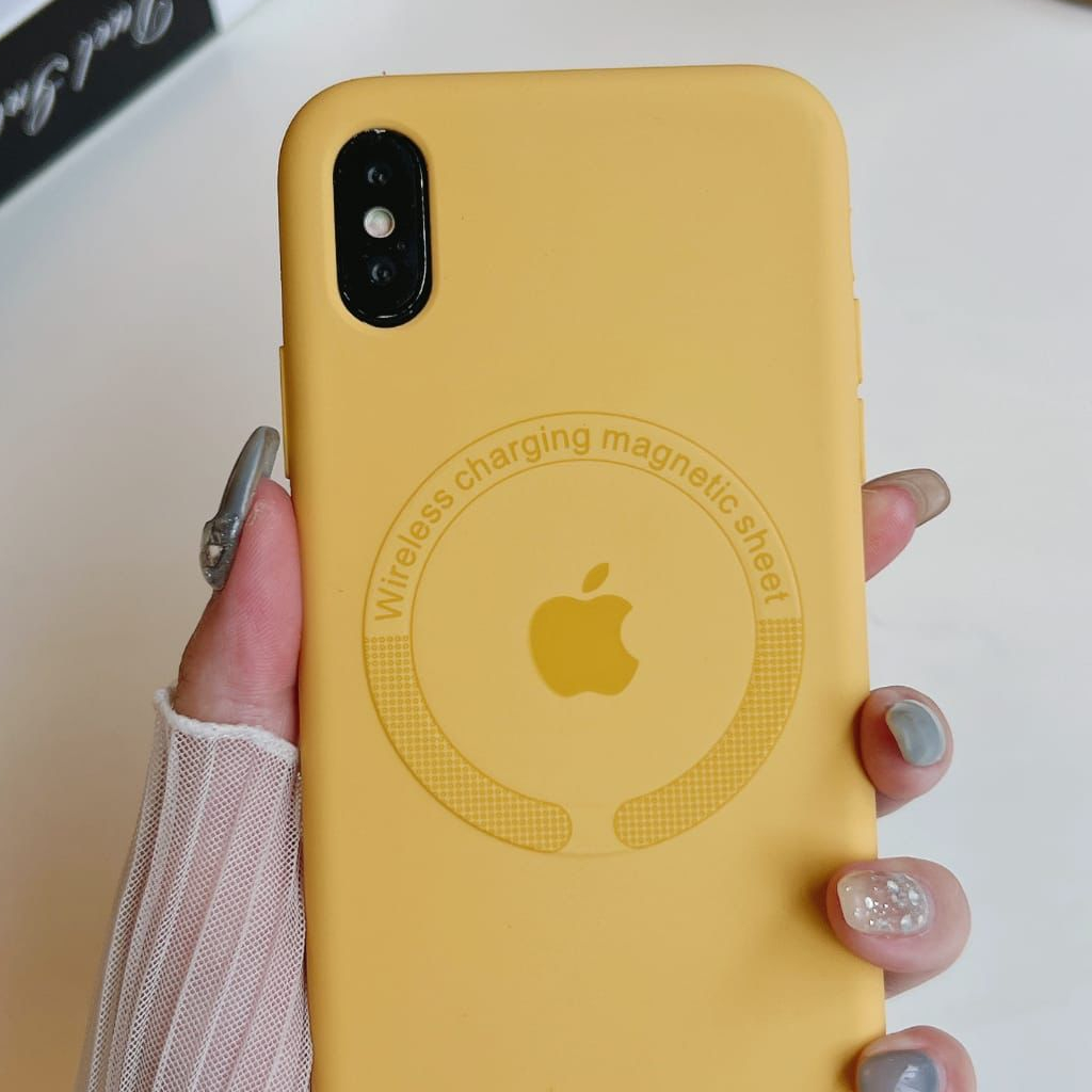 IP 7/8/7+/8+/X/XS/XR/XS MAX Softcase Magsafe Silicone Hybrid GM ACC