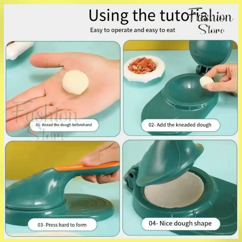 FS- CETAKAN PASTEL SERBAGUNA / ALAT PEMBUAT CETAKAN KULIT PANGSIT / GYOZA / DUMPLING / SIOMAY / DIMSUM SERBAGUNA