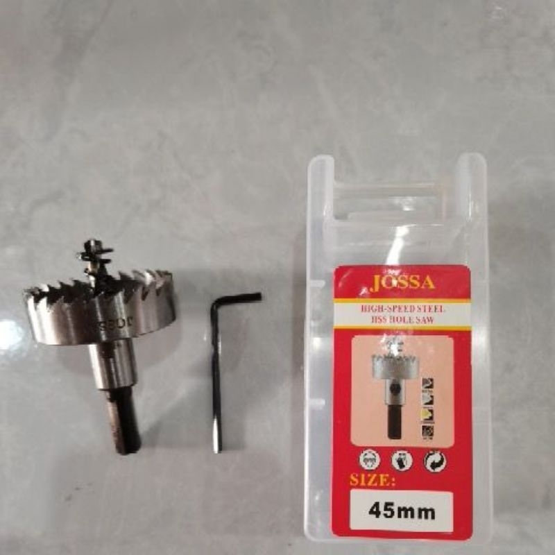 hole saw HSS 45mm jossa/hss hole saw 45mm jossa