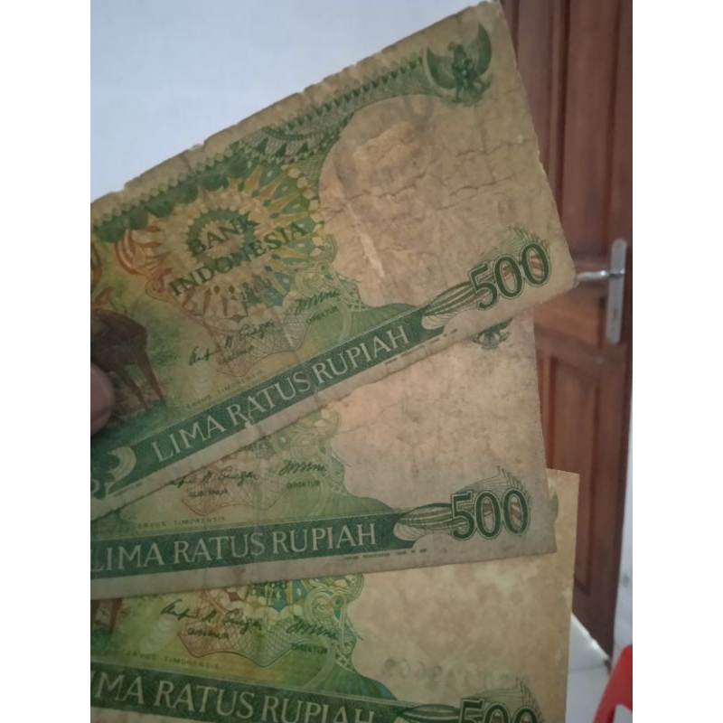 uang 500 rupiah tahun 1988