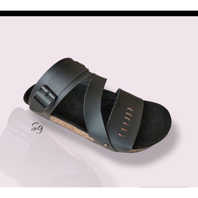 sandal slop puyuh kekinian model birken ban tiga//Sandal New Arrival SG//Sandal Viral