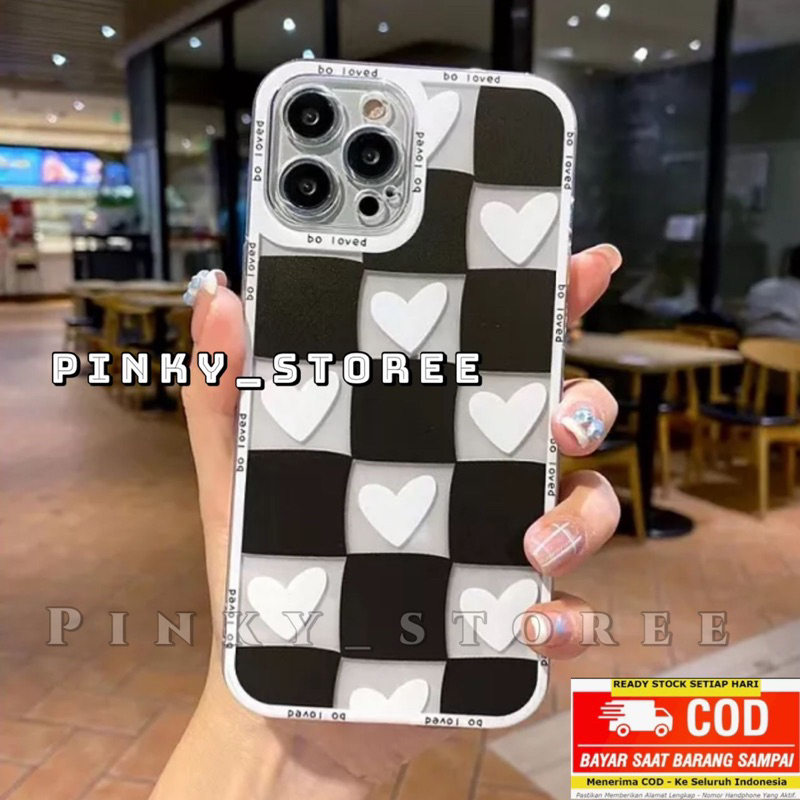 CASING REALME 10 4G/ REALME 9/ 9i/ C55/ C35/ C33/ C31/ C30/ C25S/ C25Y/ C25/ C21Y/ C21/ C20/ C12/ C11 2021/ C11 2020/ C2/ C1/ 2PRO/ SOF CASE PROTECTOR CAMERA MOTIF BEAR/ BERUANG/ LOVE WHITE BLACK