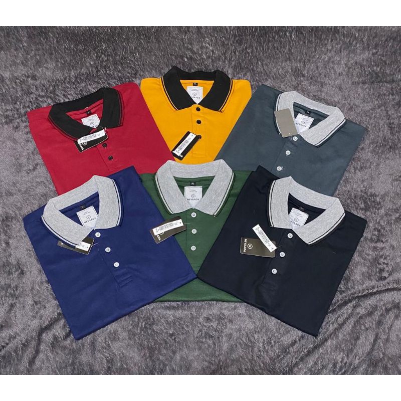 KAOS POLO KERAH 3 PCS 100K KAOS POLOS SHIRT PRIA DAN WANITA KAOS KERAH TERLARIS ATASAN PRIA TERBARU