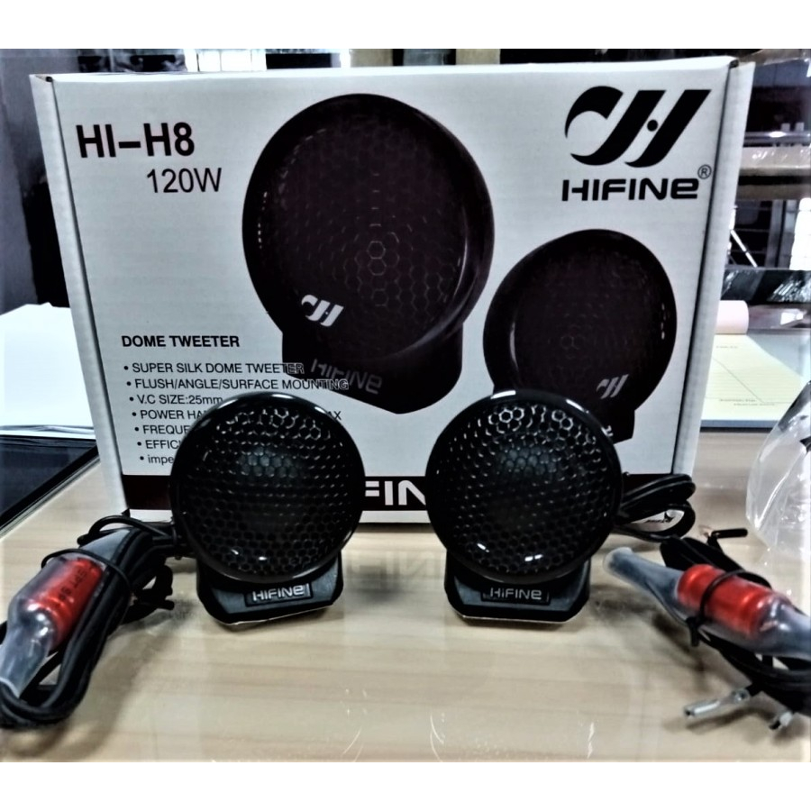 Tweeter mobil Hifine H8 special edition / tweeter murah mobil hifine