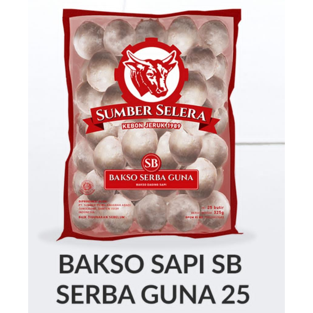 

Bakso Sumber Selera Bakso SB Bakso Kebon Jeruk Bakso SB Premium Bakso SB serbaguna Bakso SB seba guna Bakso SB Polos isi 10 isi 25 isi 50