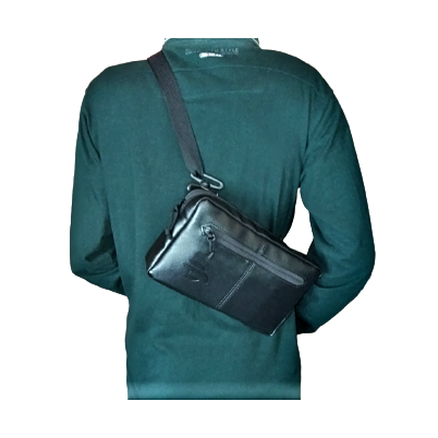 tas selempang tas bahu multifungsi handbag pria wanita kulit sintetis