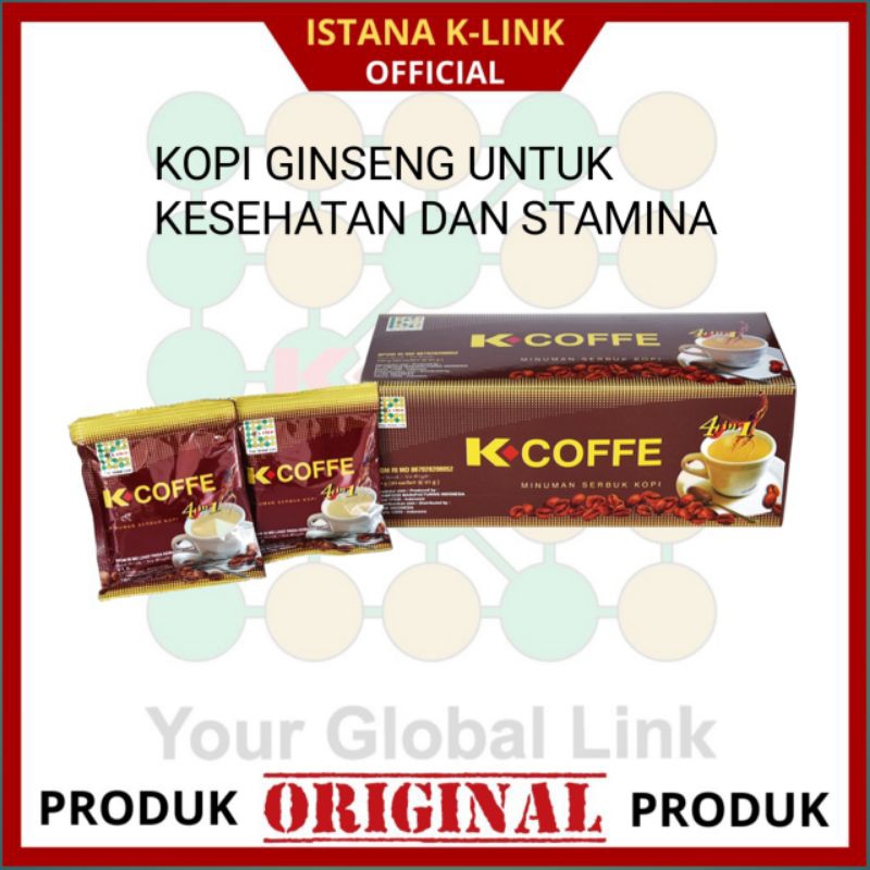 

KOPI GINZEN 4 IN 1 100% ORIGINAL KLINK