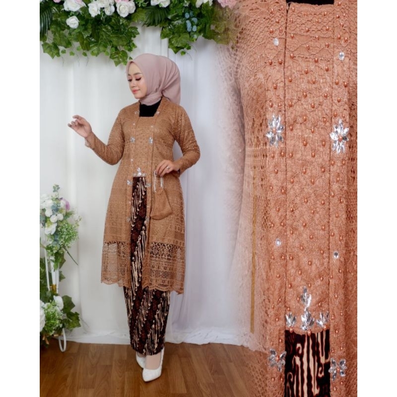 Kebaya Kutu Baru / Kebaya Tunik / Tunik Brokat / Kebaya Modern / Kebaya tile / Kebaya Favorite / Batik Couple