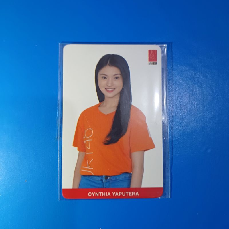 Photocard PC JKT48 Cynthia MnG 2023 Nice To See You
