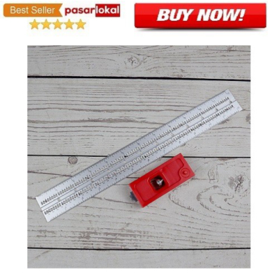 

Dijual Penggaris Combination Square Angle Ruler Woodworking 12 Inch Murah