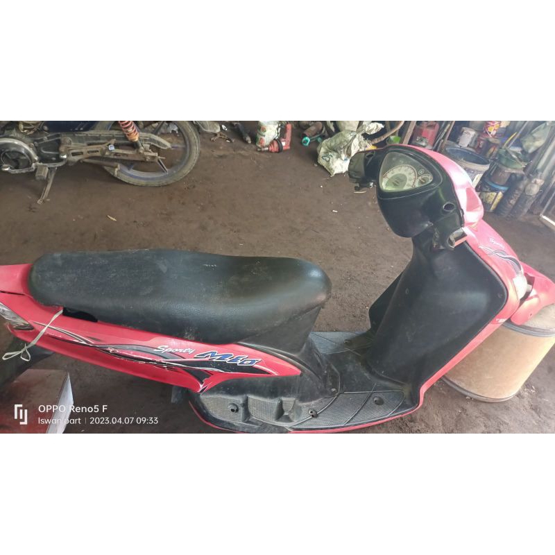 body fullset mio sporty original copotan warna merah