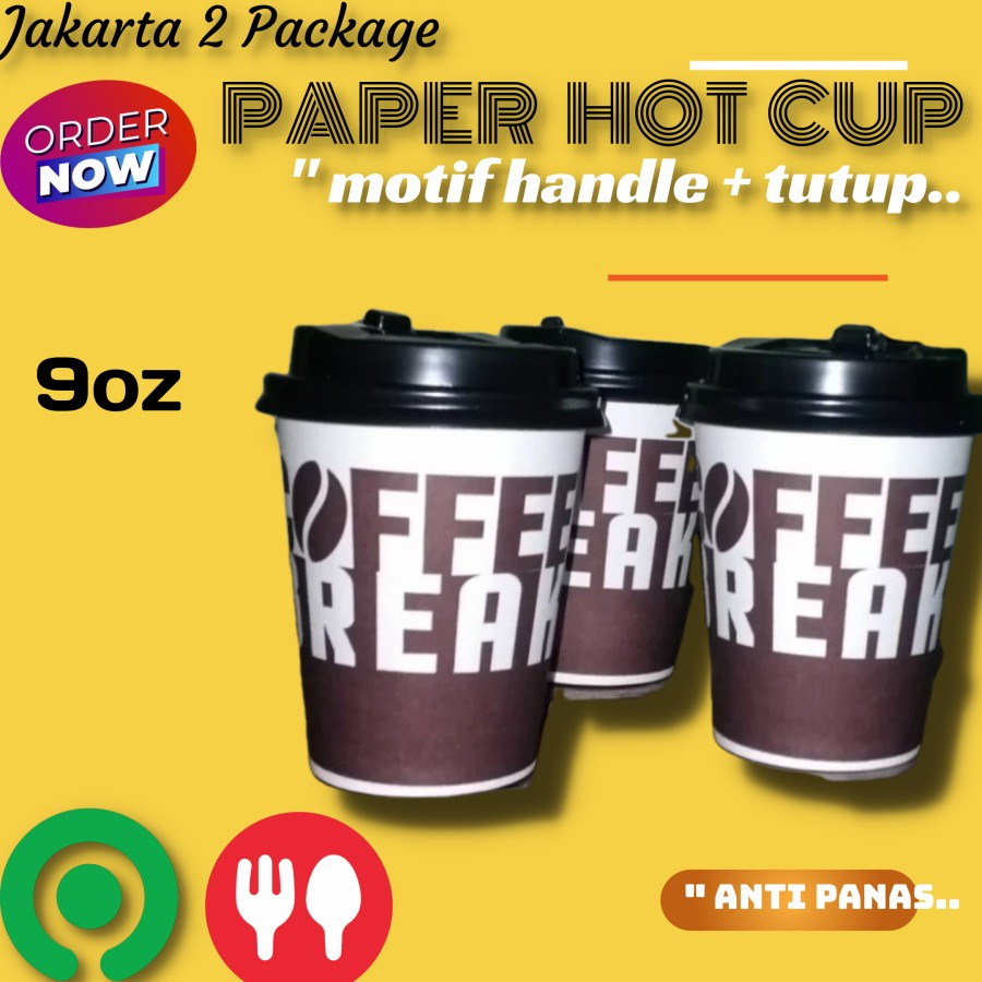 

Paper cup hot motif & handal