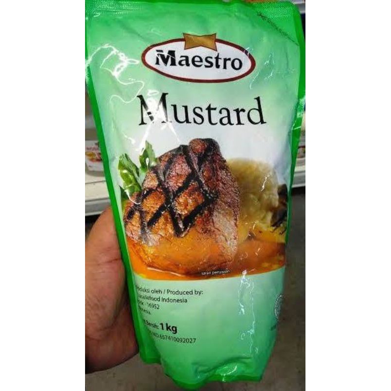 Maestro Mustard Standing Pouch 1kg