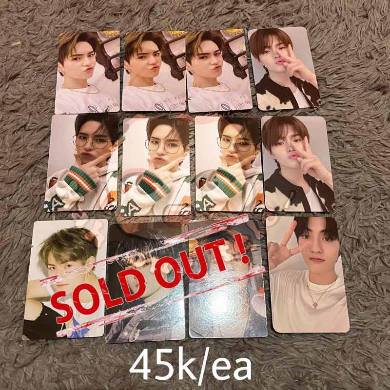 Official photocard yoshi pop up membership selfie blue ver second step haruto membership membkit mem
