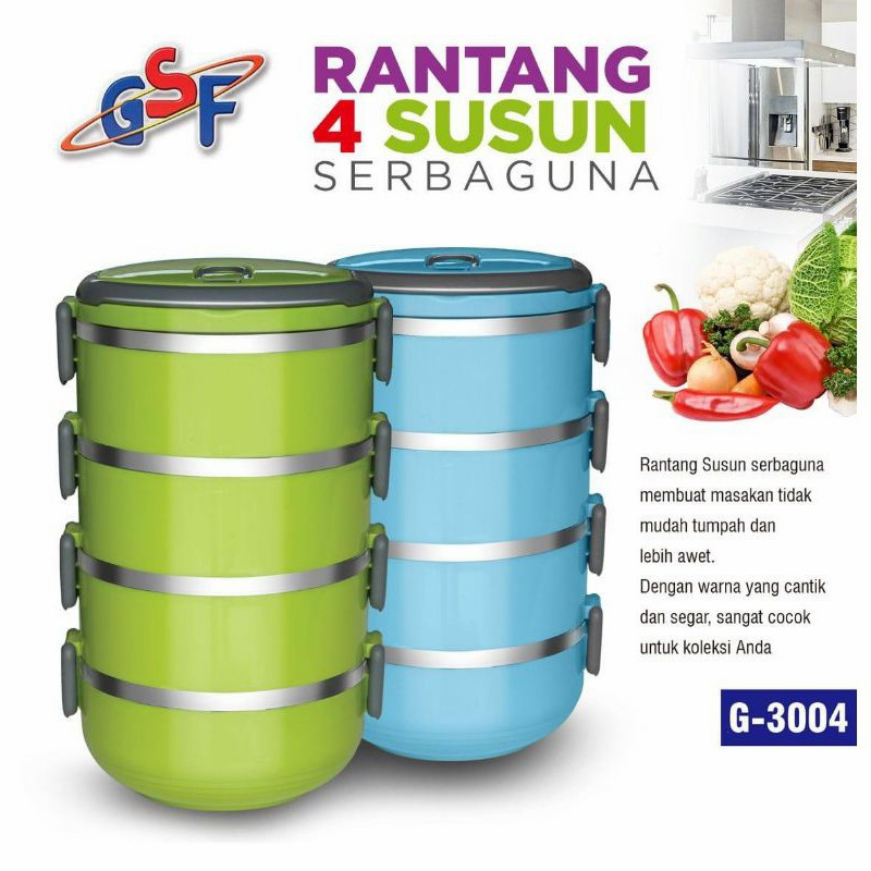 Rantang susun 4 - GSF G-3004