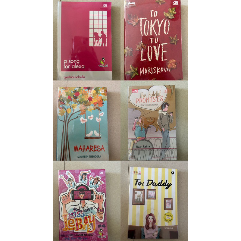 

NOVEL PRELOVED/ NOVEL BEKAS