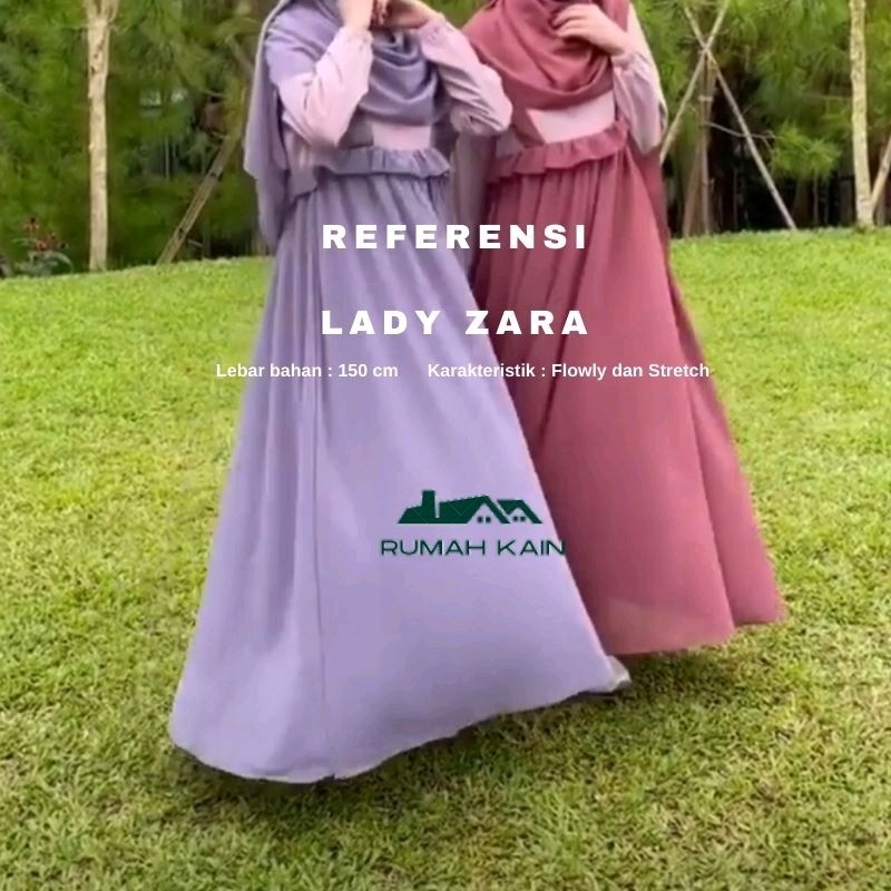 LADY ZARA PART 2/Lady Zara/Kain Crepe/Crepe Premium