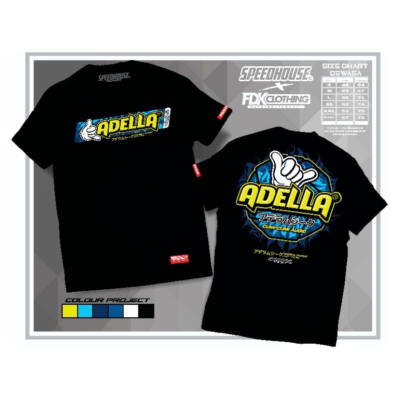 EDISI MEI ADL 001 - KAOS TERBARU ADELLA 100% Original By FDK Clothing,kaos distro,kaos keren,pakaian