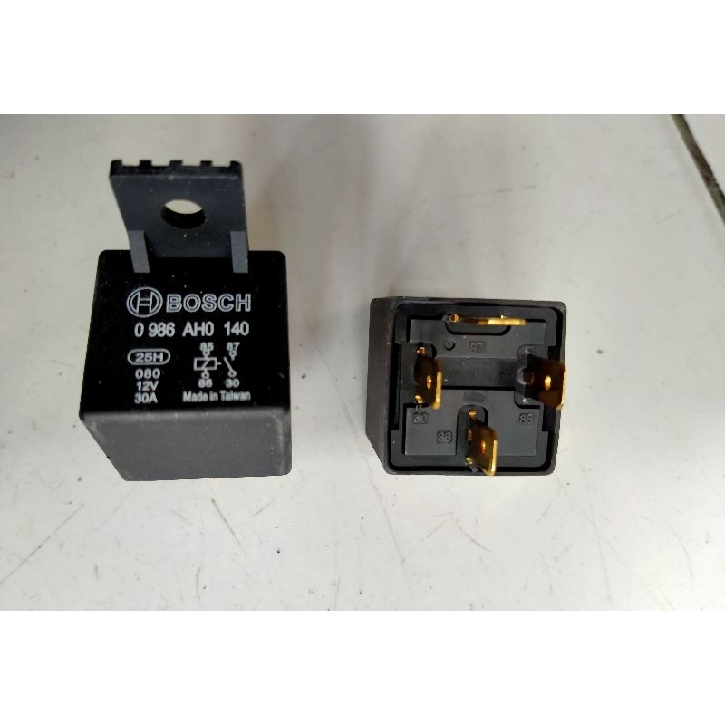Relay bosch 4 kaki 12V 30A - 0 986 AH0 140 Ori