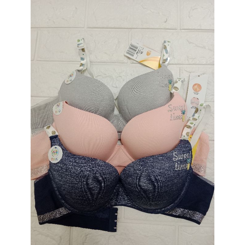 BH BUSA ADA KAWAT TALI CANTIK KAIT 3 SUPER LEMBUT (BH NENAS)