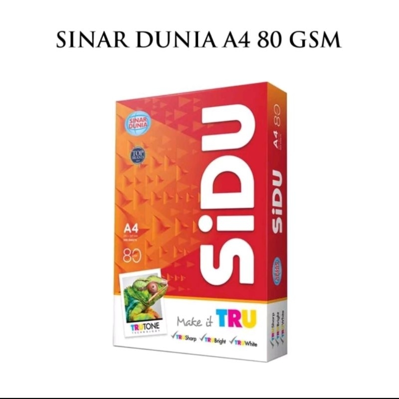 

(COD) Kertas HVS Sinar Dunia Sidu A4 80 gsm