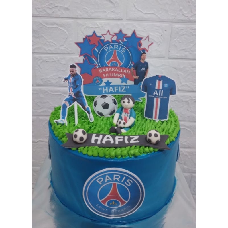 

kue ulang tahun bola PSG