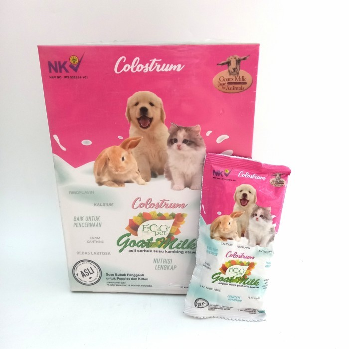 ECO PET Goat Milk - Susu Kambing untuk Kucing Anjing Kelinci / EcoPet
