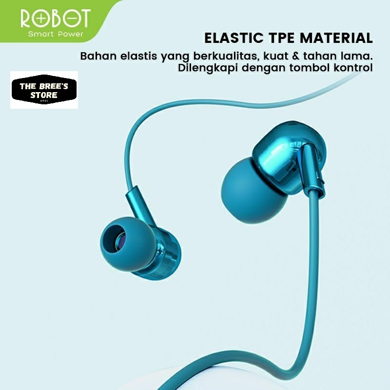 Robot RE40 Wired Headset Powerful Original