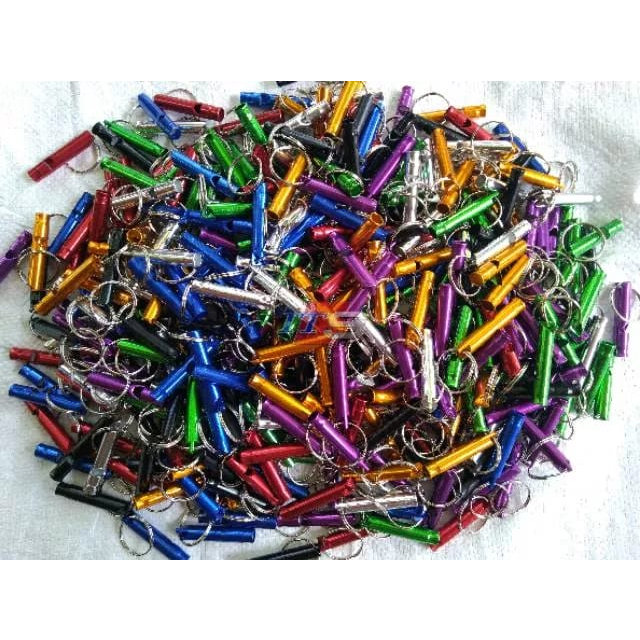 Peluit aluminium dhaulagiri Pluit Outdoor Survival Whistle Emergency - gantungan kunci - pluit camping outdoor