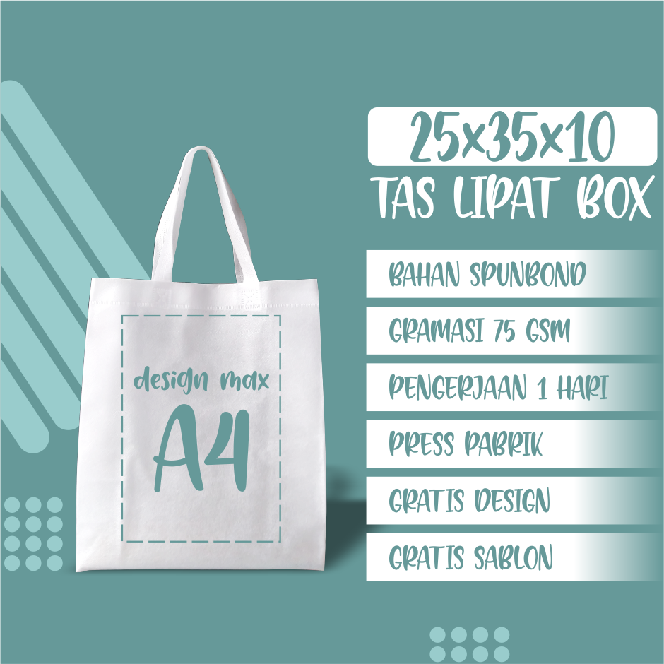 CUSTOM SABLON 1 HARI BERES BOX 25X35X10