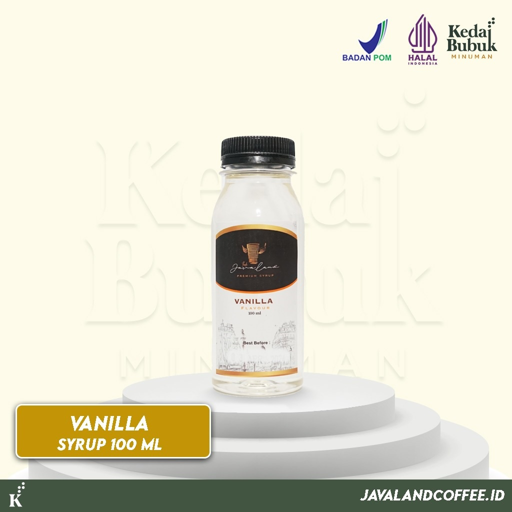 

Javaland Syrup / Sirup Rasa Vanilla 100ml - Premium | Sirup Tester