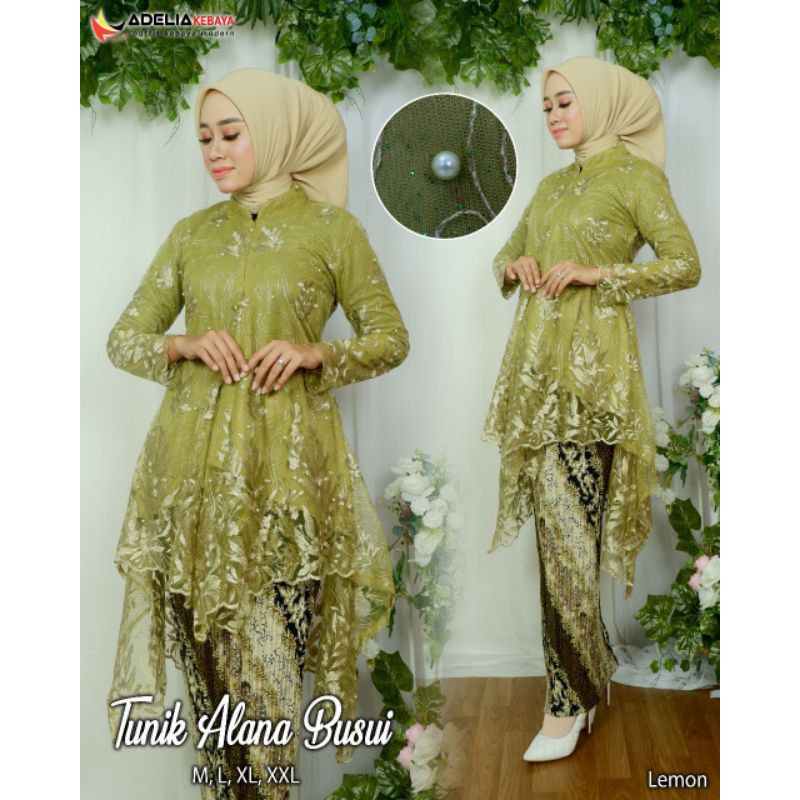 BEST SELLER//SET TUNIK ALANA BUSUI//SERAGAMAN KELUARGA//BAJU PESTA LAMARAN//KEBAYA WISUDA//KEBAYA MODERN//KEBAYA ORIGINAL//KEBAYA BALI//BAJU KONDANGAN//BAJU LEBARAN//KODE ADK//MDHBROTHER