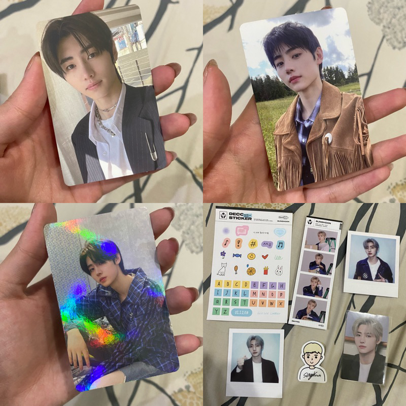 photocard sunghoon enhypen n ggu package
