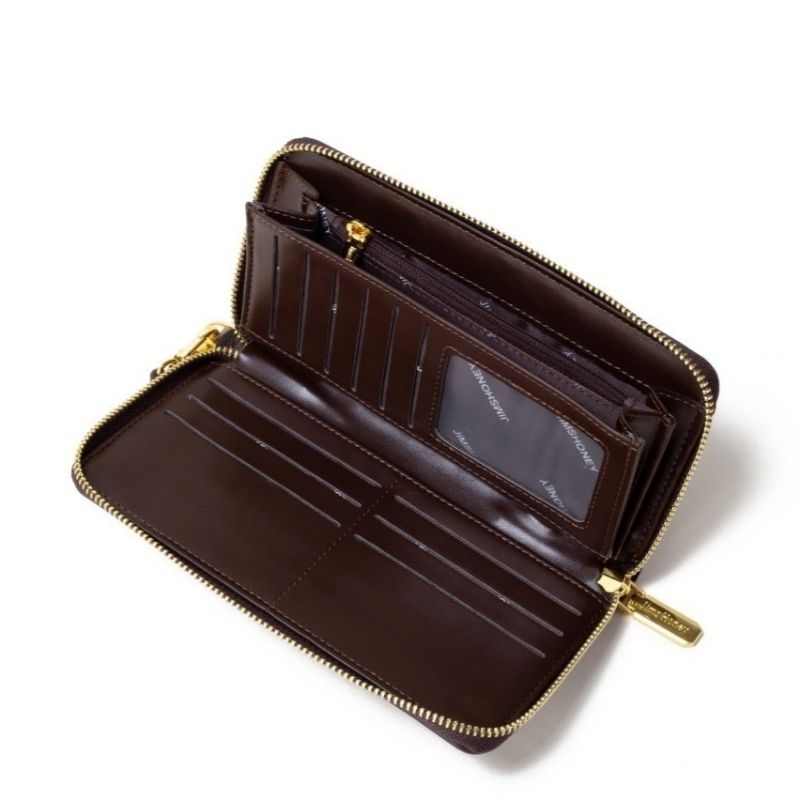 Jimshoney Keiza Wallet Original Jims Honey Termurah - Dompet Lipat Panjang Free Box - Dompet Kartu