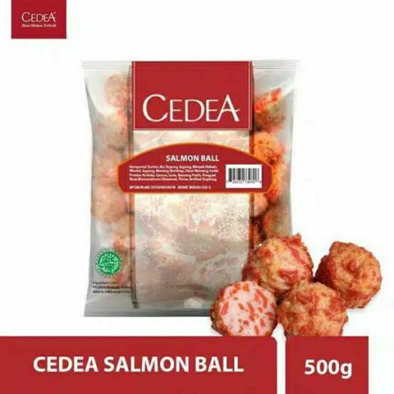 

CEDEA SALMON BALL BOLA SALMON 500GR