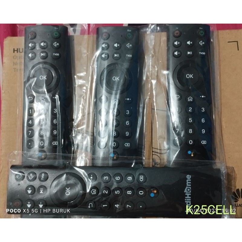 Remote Voice Original STB Android V5 dan HG680FJ